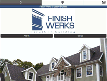 Tablet Screenshot of finishwerks.com